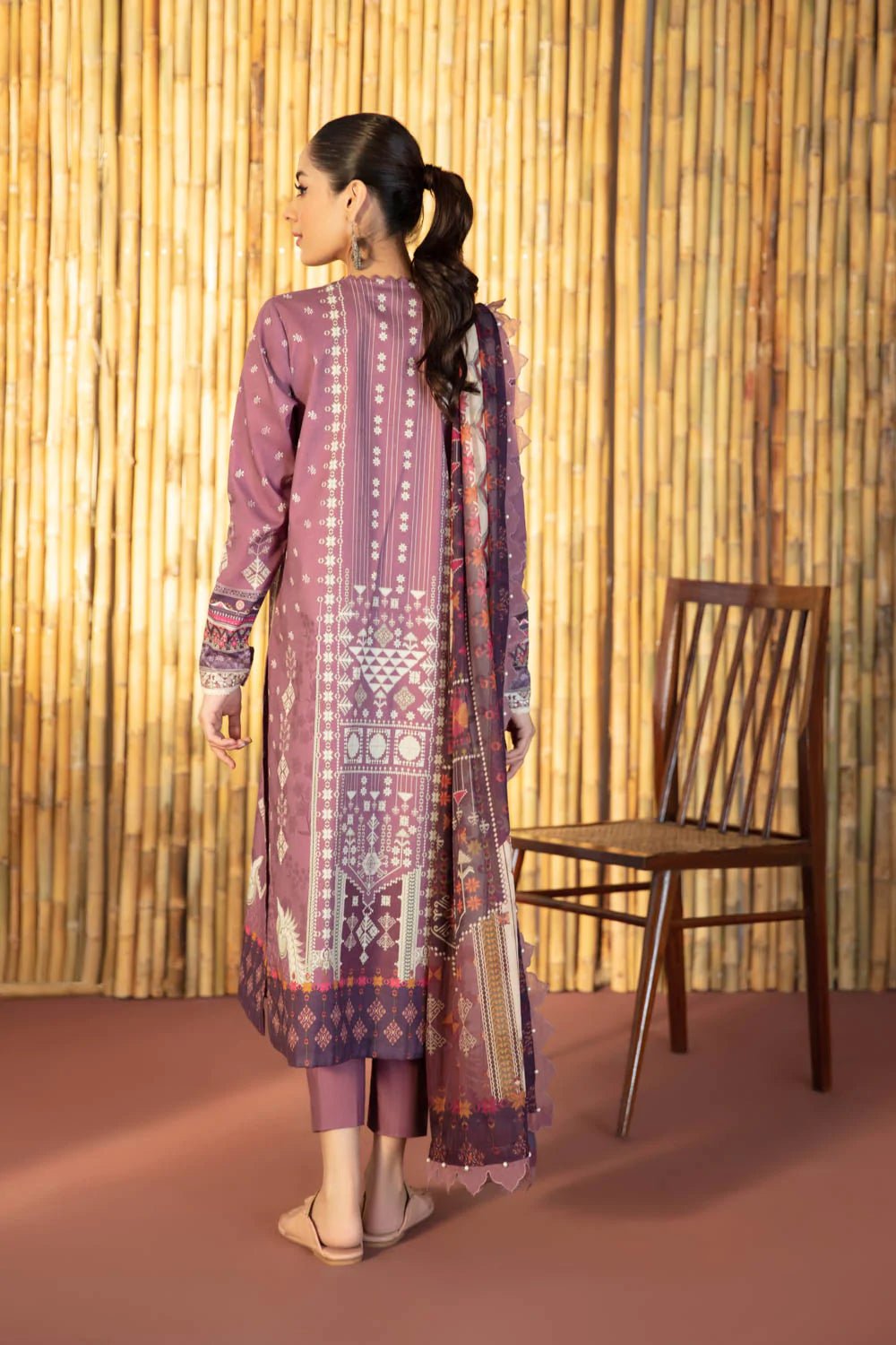 Sapphire Lawn 3 Piece Suit SAP79-Designer dhaage