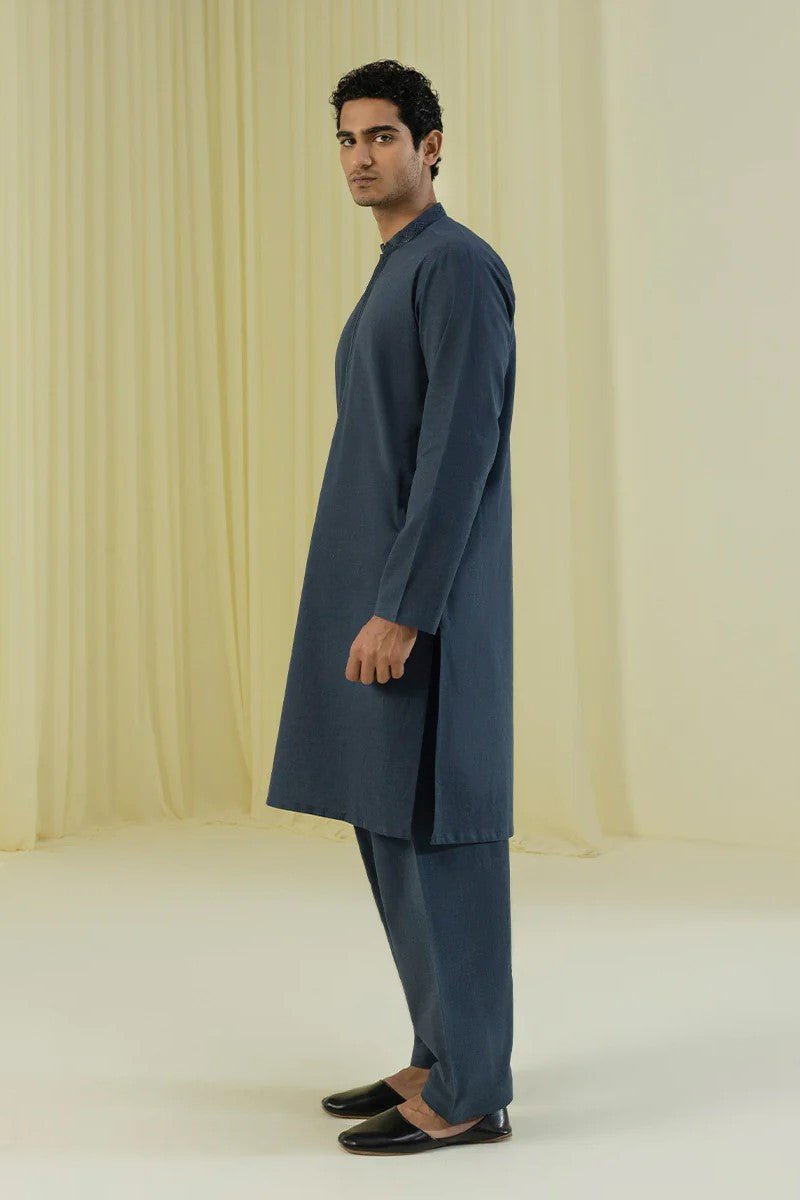 Sapphire Pakistani Mens Suit SAM02-Designer dhaage