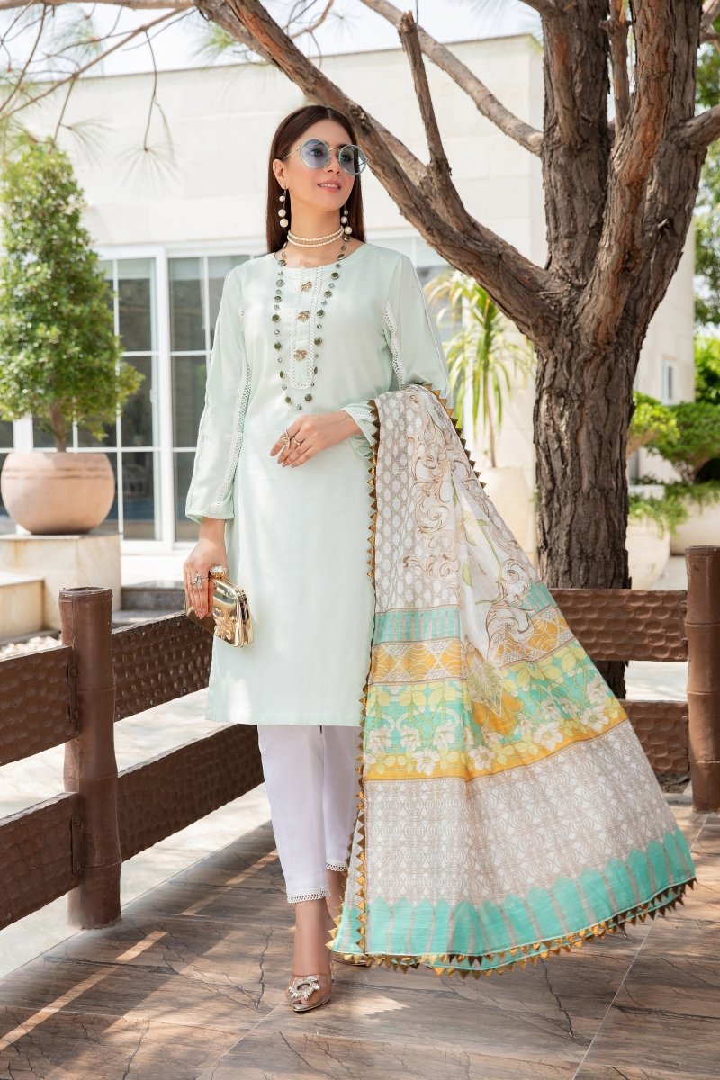 Simrans Cotton 3 Piece Suit SIM62