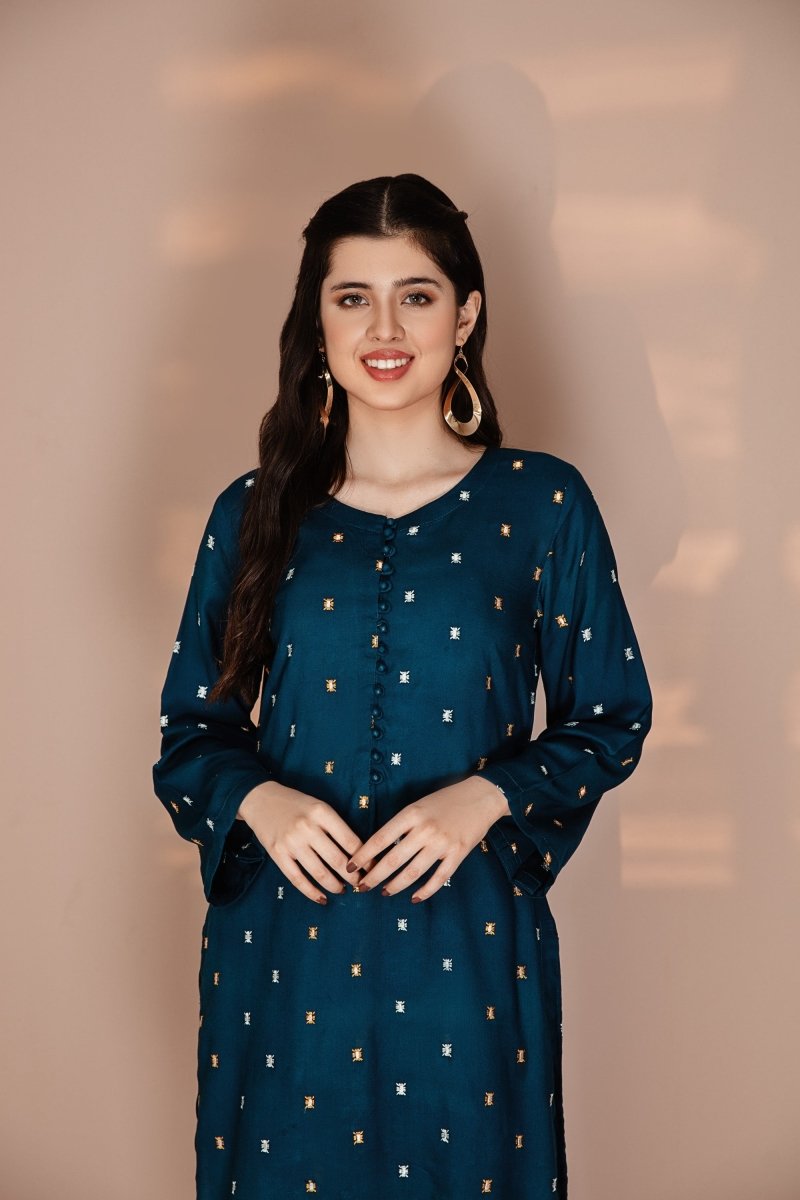 Simrans Embroidered 2 Piece Co-Ord Set SIM127