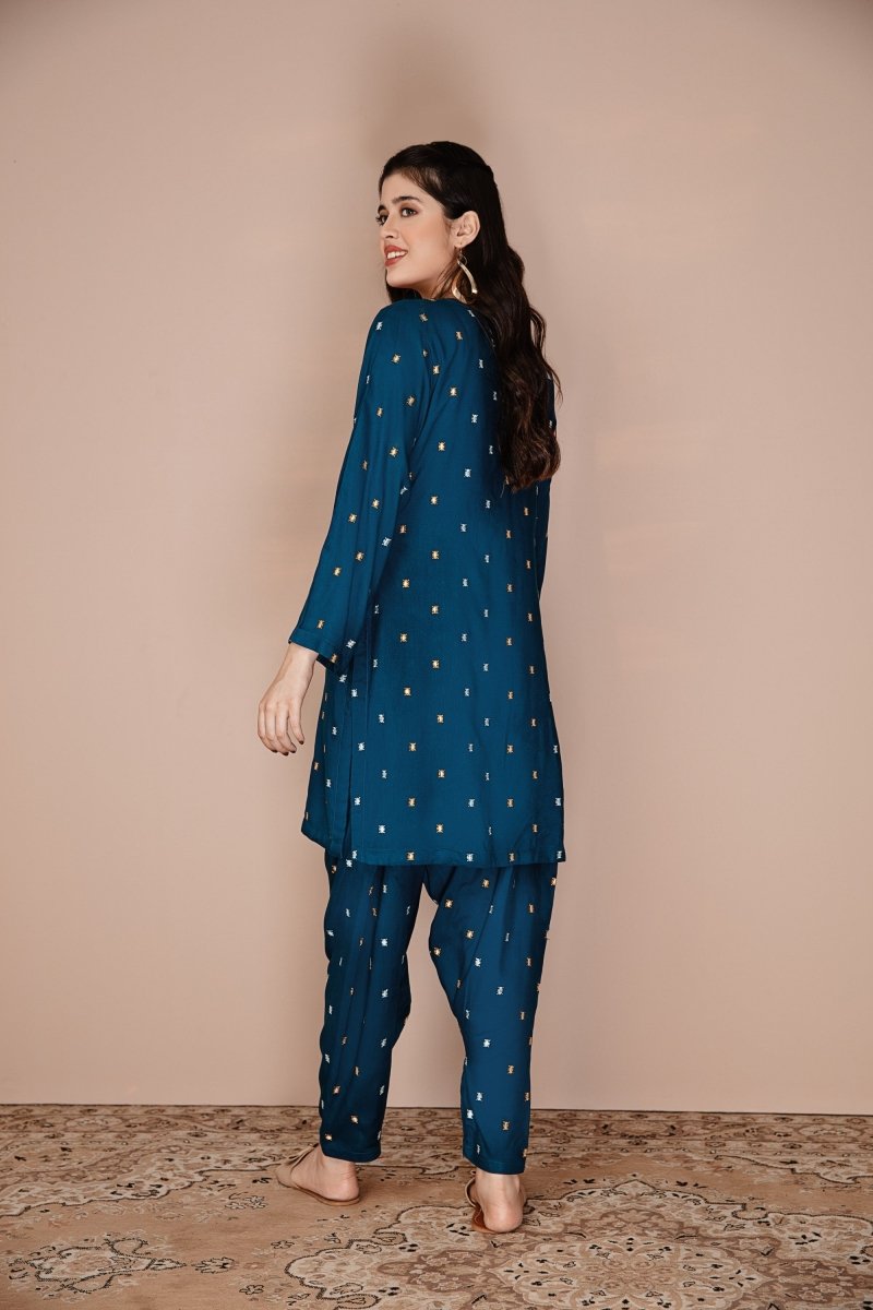Simrans Embroidered 2 Piece Co-Ord Set SIM127