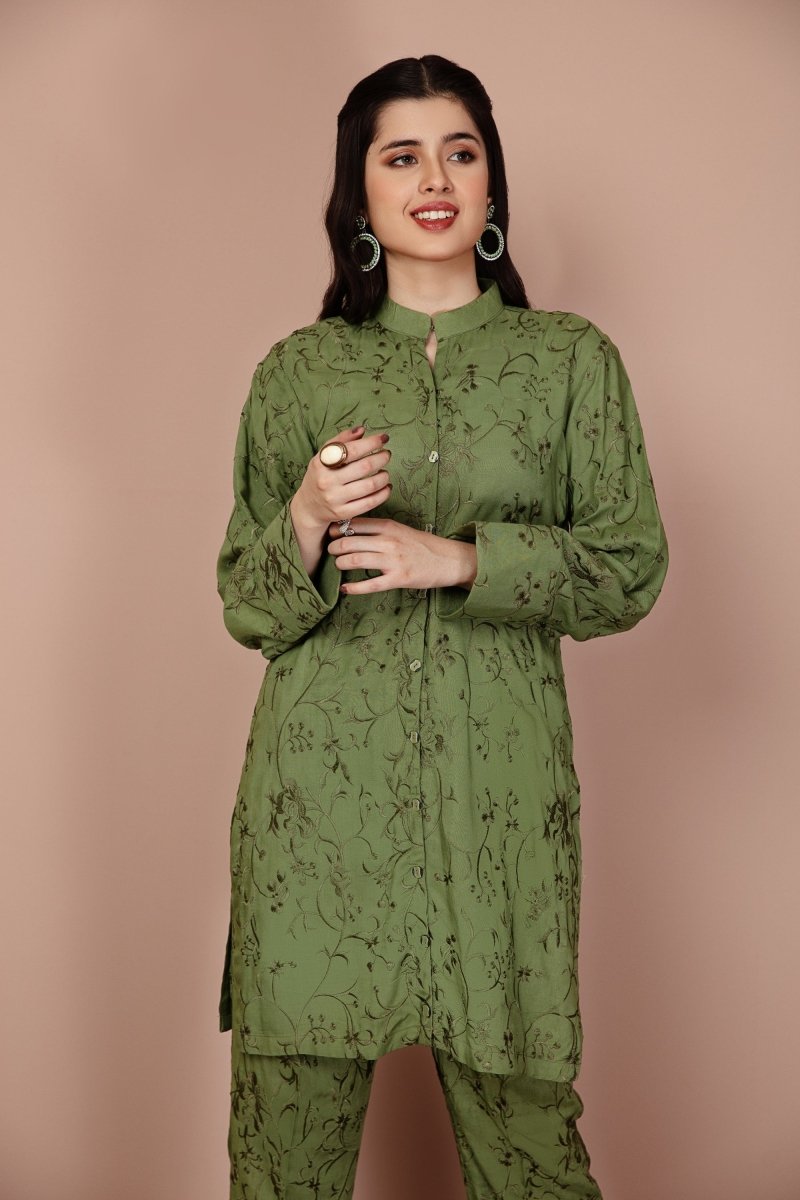 Simrans Embroidered 2 Piece Co-Ord Set SIM129