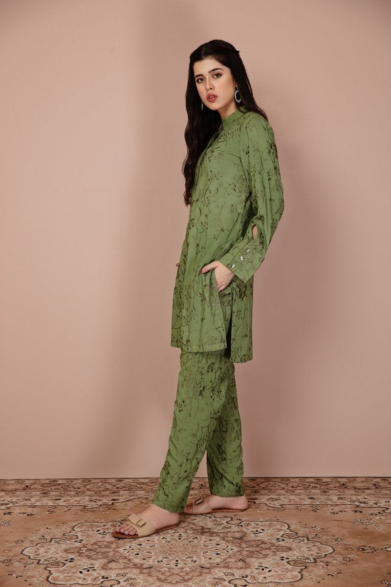 Simrans Embroidered 2 Piece Co-Ord Set SIM129