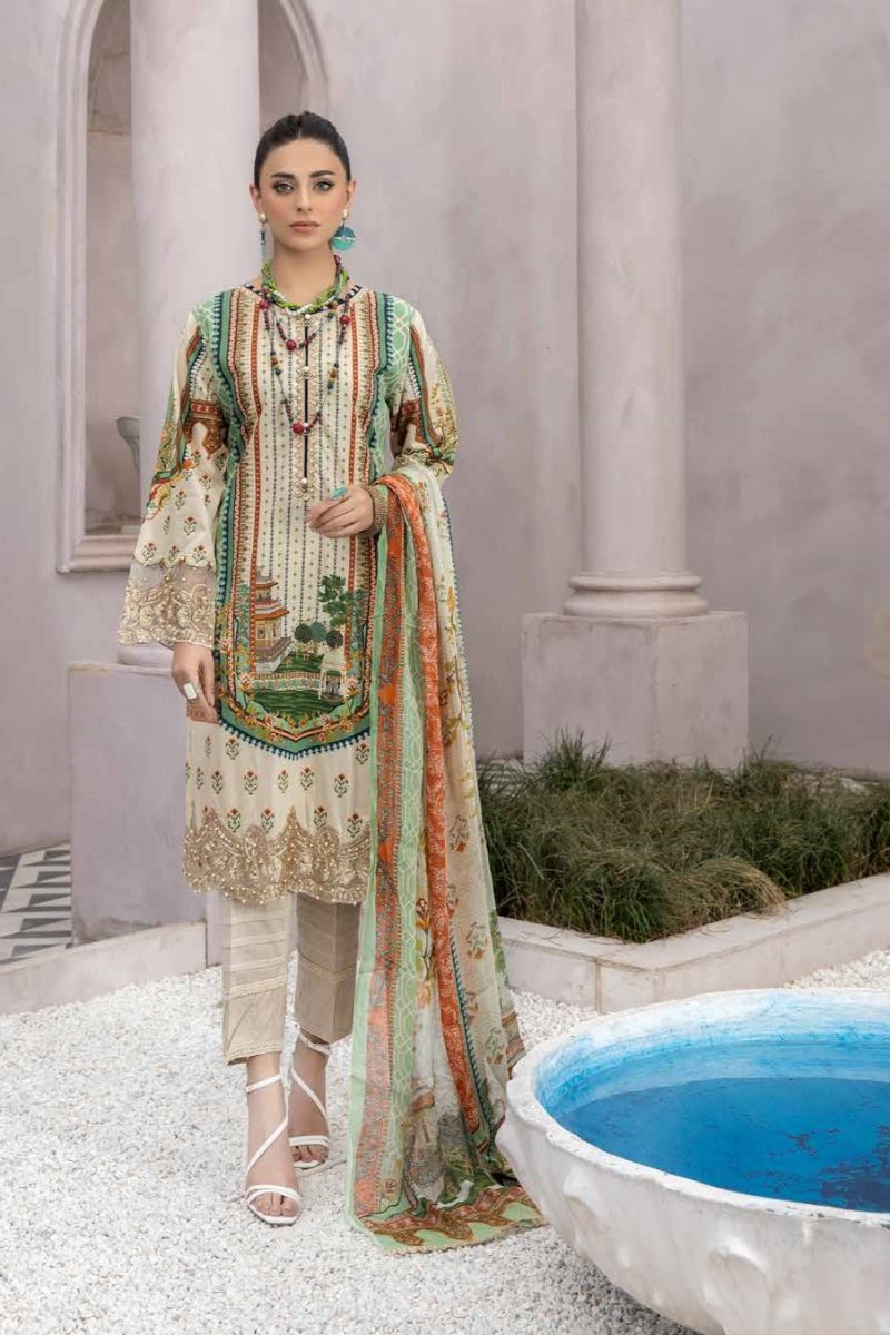 Simrans Festive Lawn 3 PC Suit SIM26