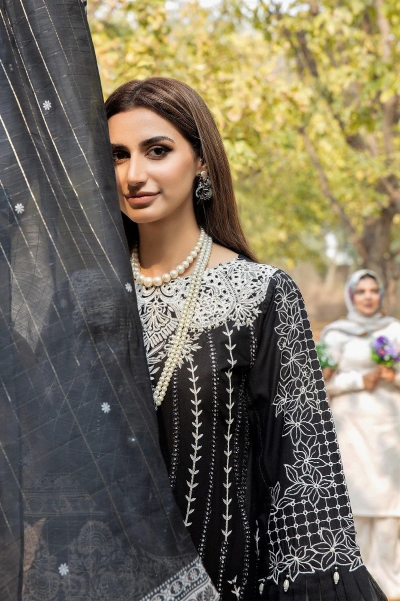 Simrans Festive Lawn Chikankari Sharara Suit SIM146
