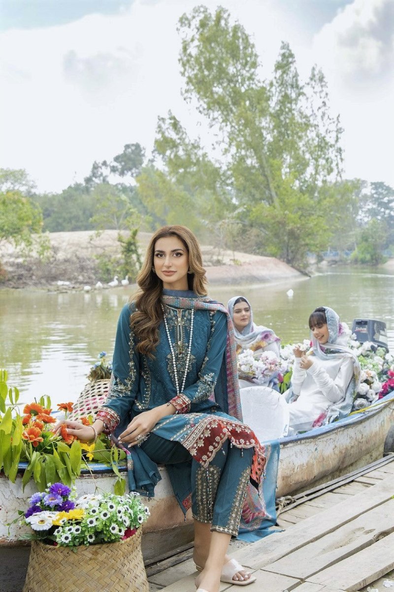 Simrans Festive Lawn Chikankari Suit SIM144