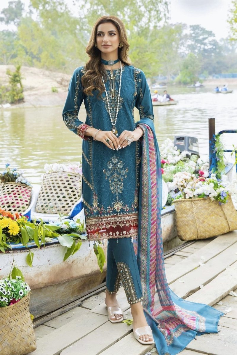 Simrans Festive Lawn Chikankari Suit SIM144
