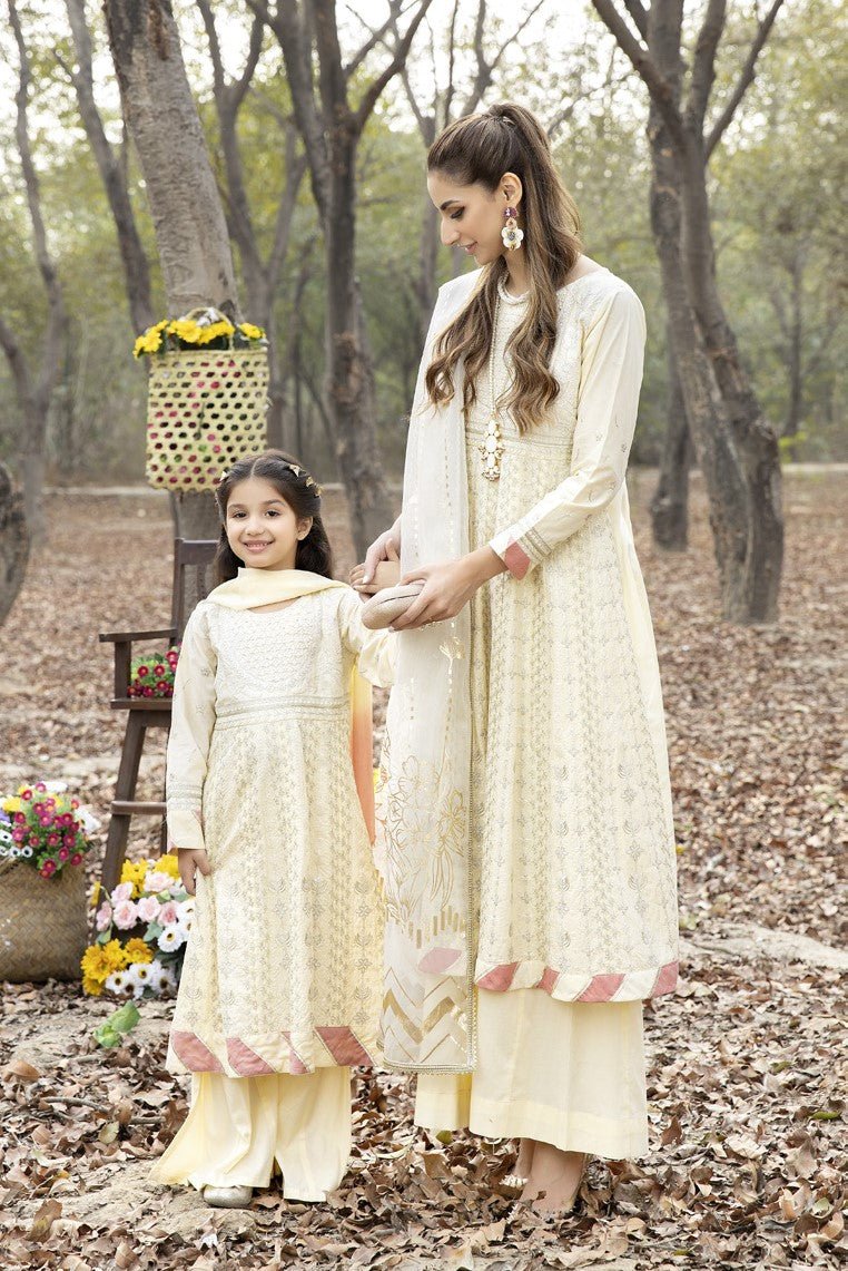 Simrans Girls Festive Chikankari Sharara Dress SIM155-Designer dhaage