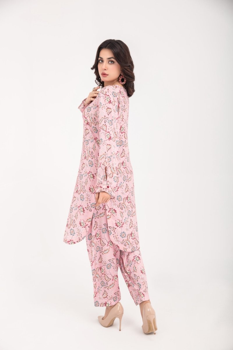 Simrans Linen Floral 3 Piece Suit SIM70