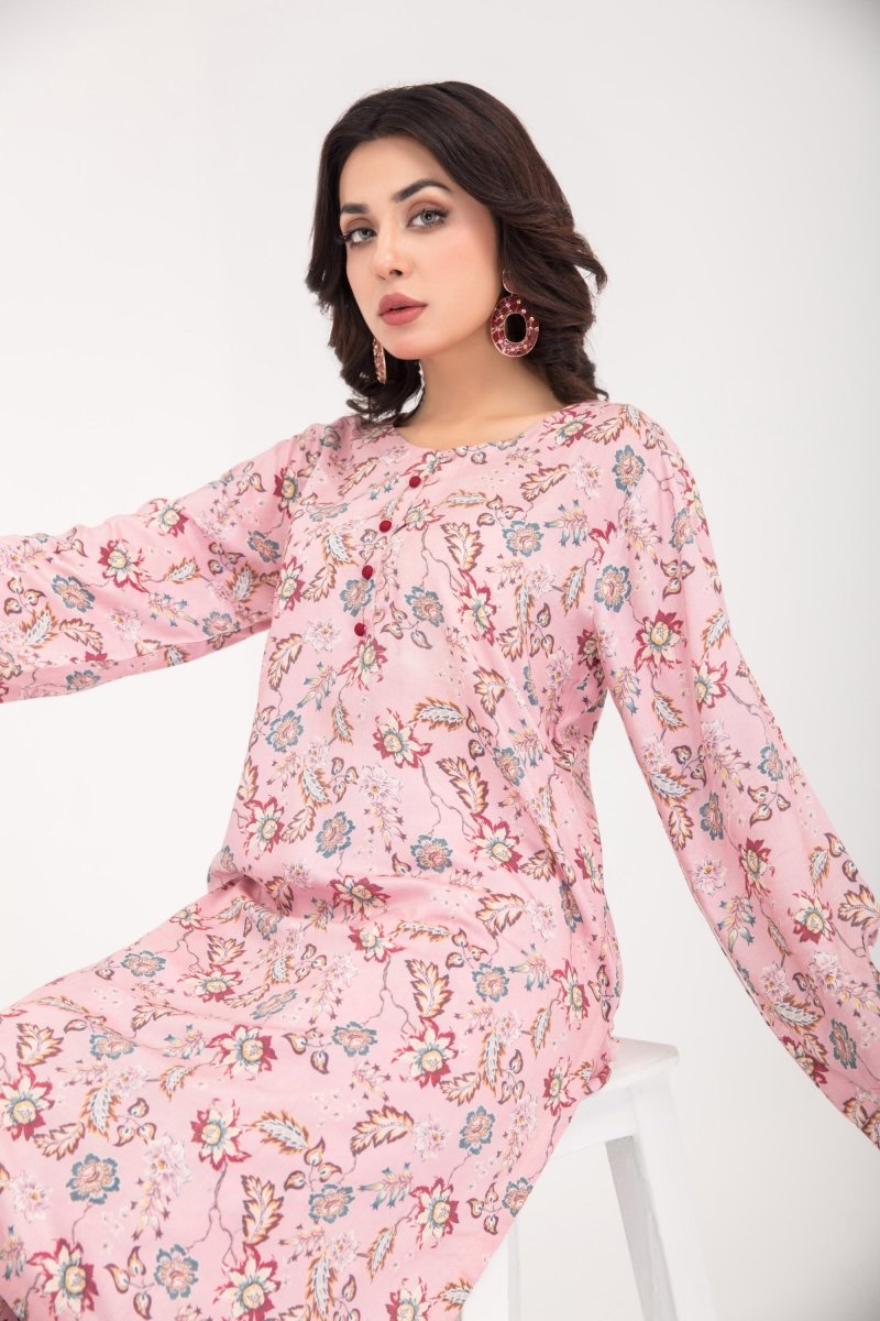 Simrans Linen Floral 3 Piece Suit SIM70