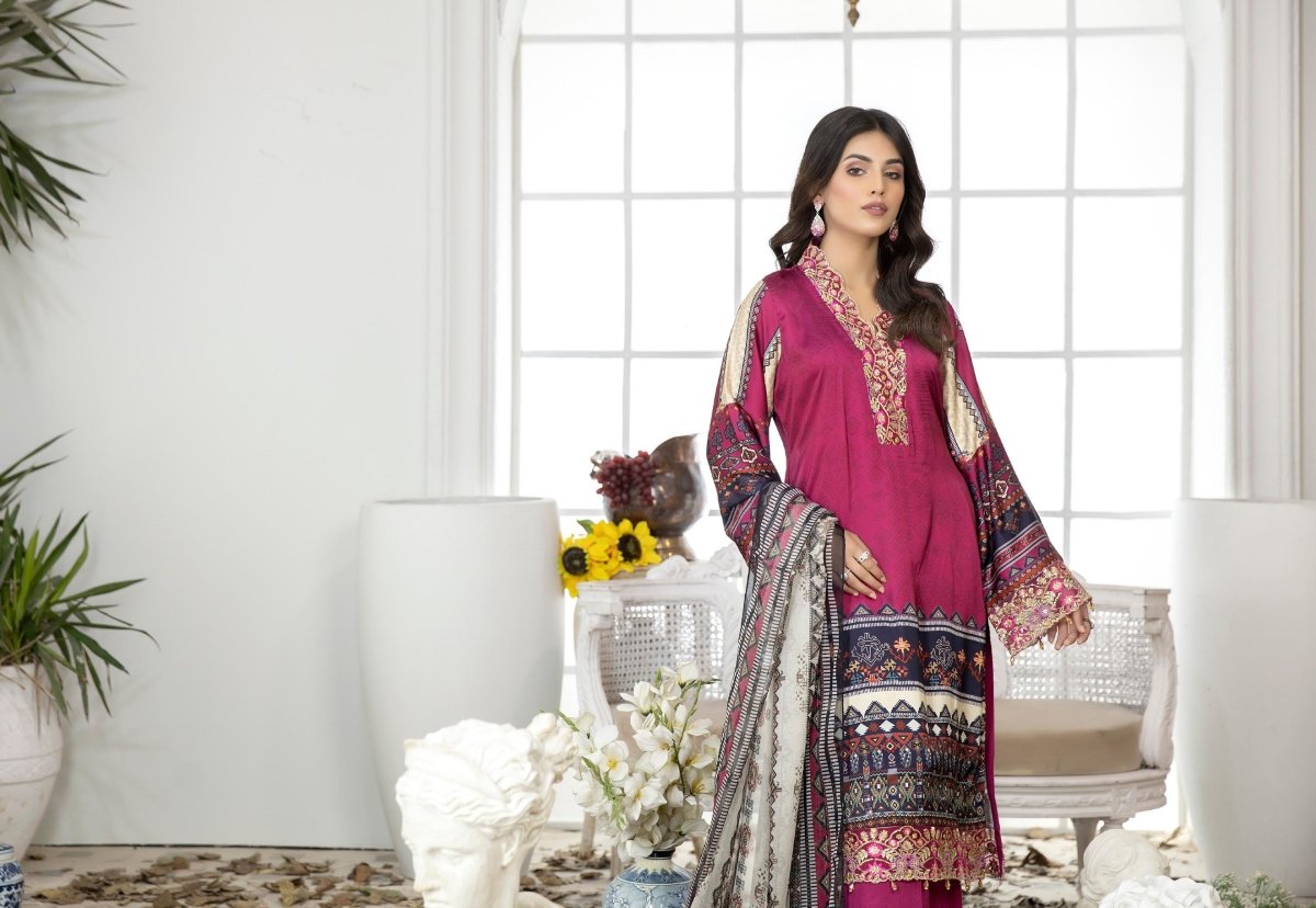 Simrans Luxury Silk 3 PC Suit SIM42