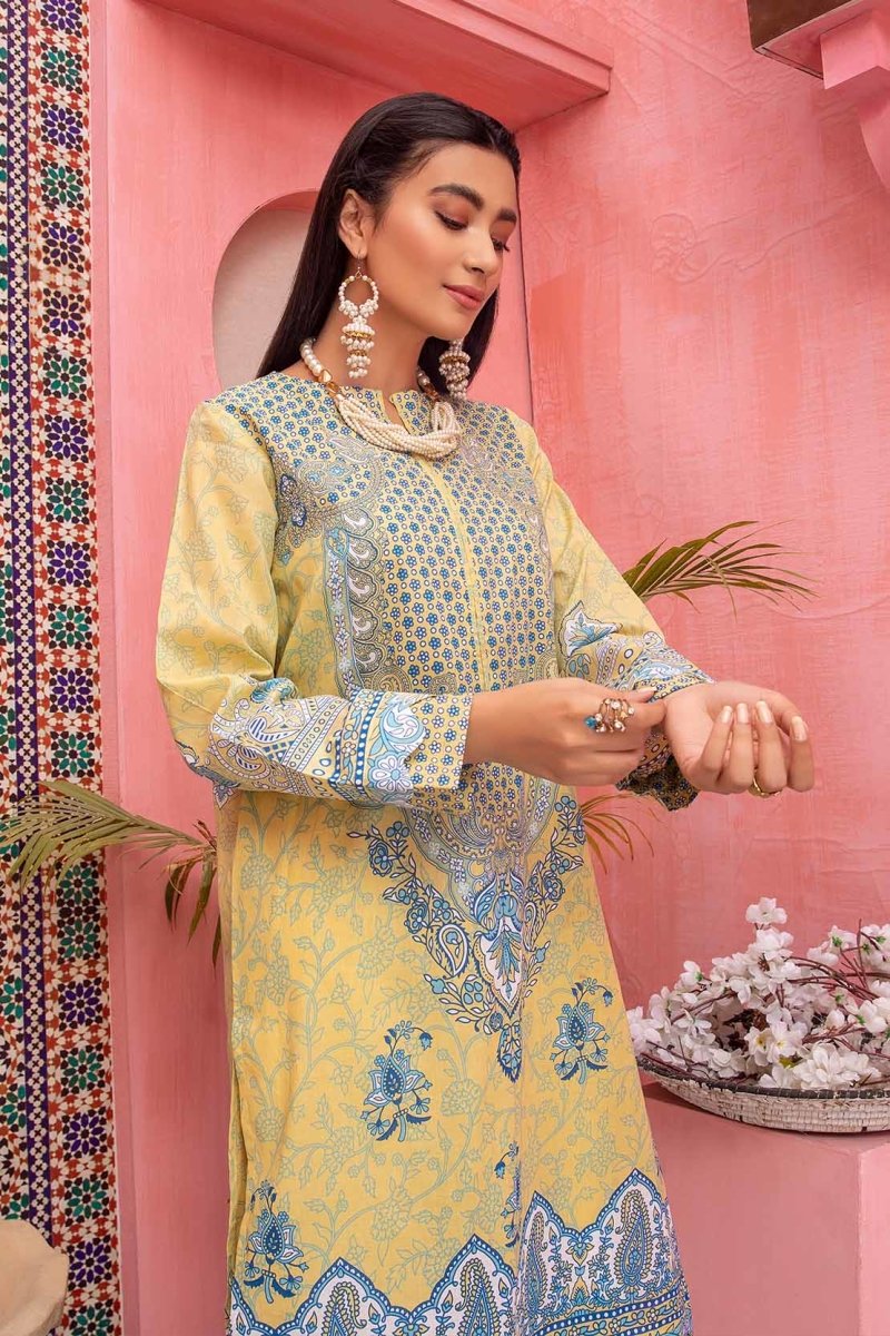 So Kamal Lawn Shirt SKA28