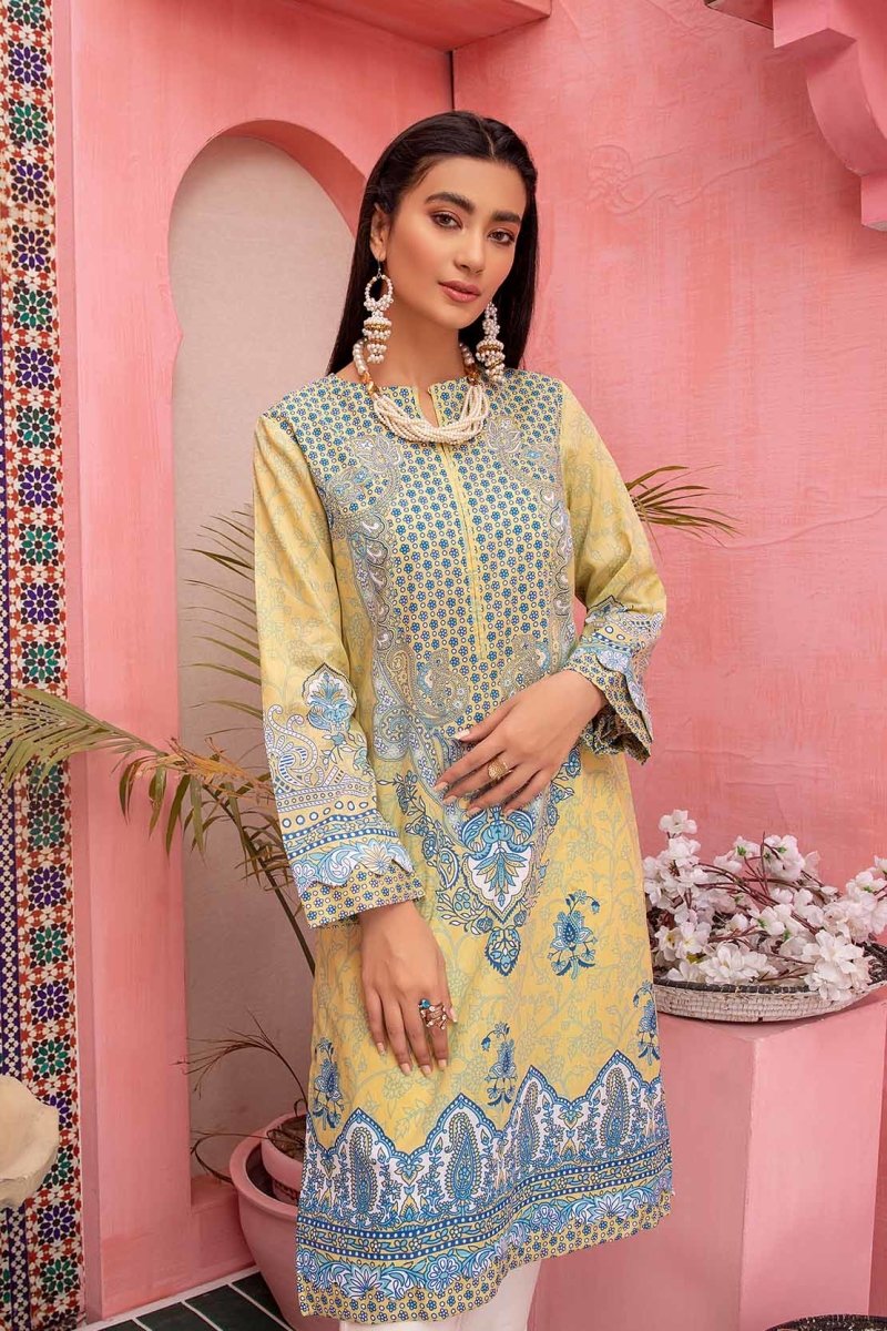So Kamal Lawn Shirt SKA28