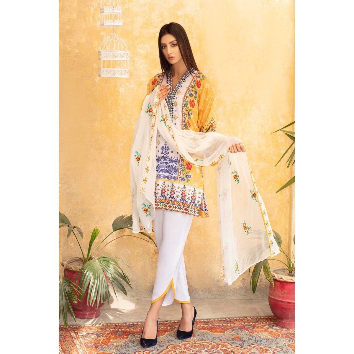 So Kamal Lawn Suit SKA03