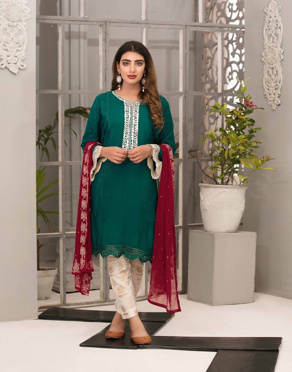 Tawakkal Aria Grip Silk 3 PC Suit TAW11