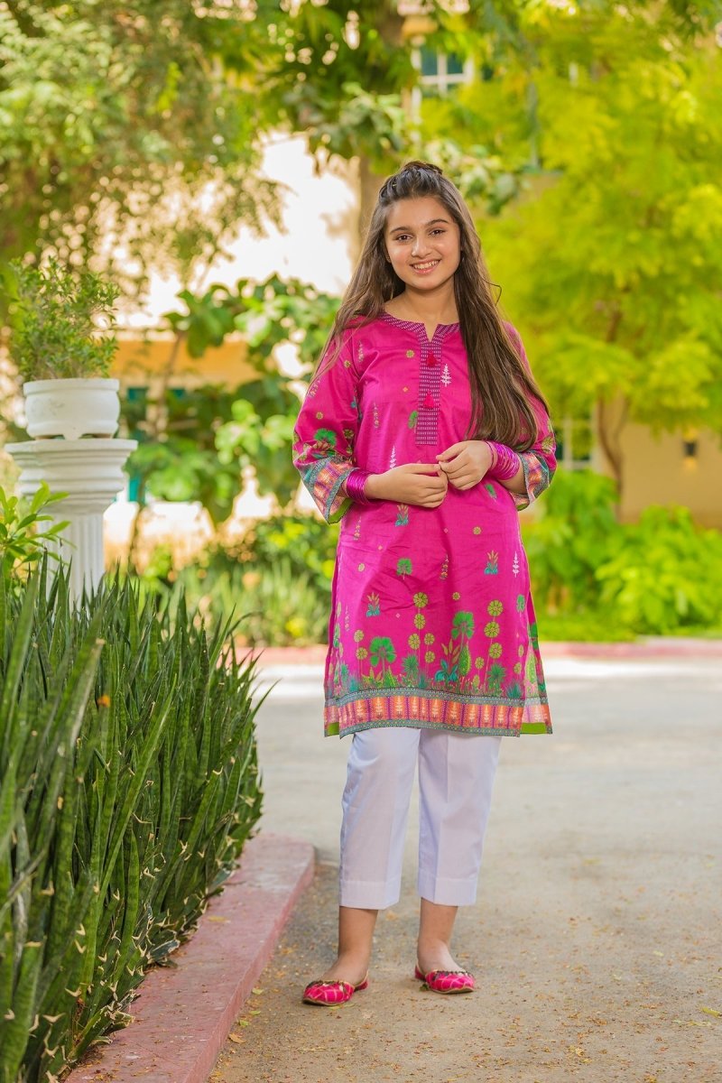 Waniya Girls Fuschia Gardens WAN28