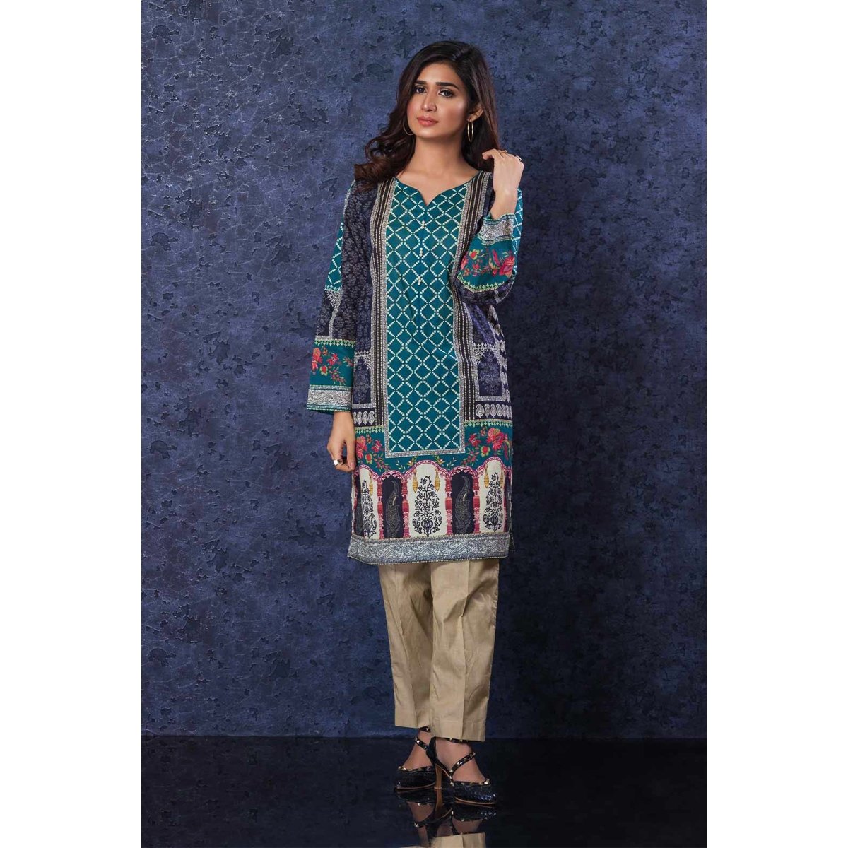 Waniya Shirt Paisley WAN05