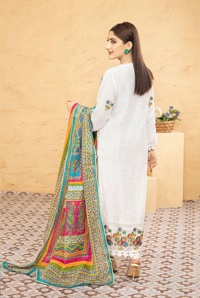 Wardah Chiffon Formal Suit WAR12