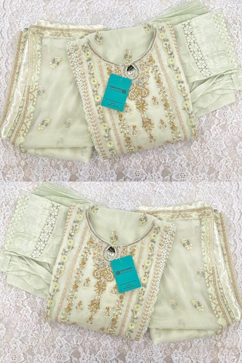 Wardah Chiffon Formal Suit WAR10