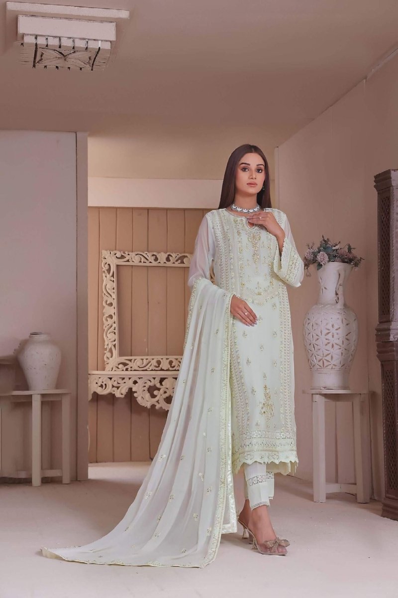 Wardah Chiffon Formal Suit WAR10
