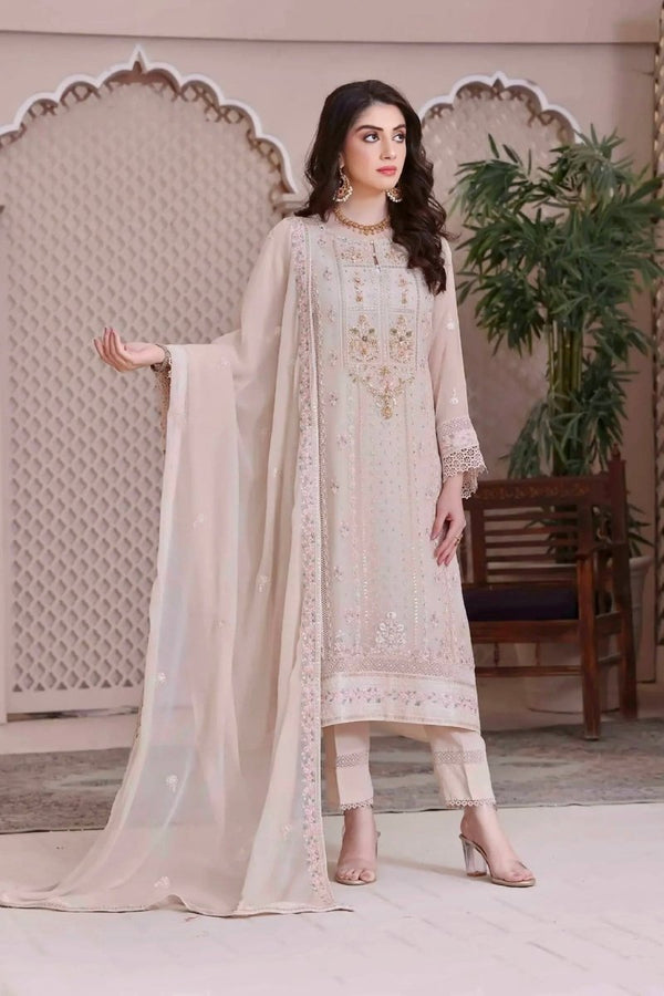 Wardah Chiffon Formal Suit WAR21