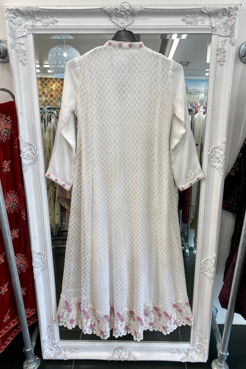 Wardah Embellished Chiffon Gown Maxi Dress WAR02