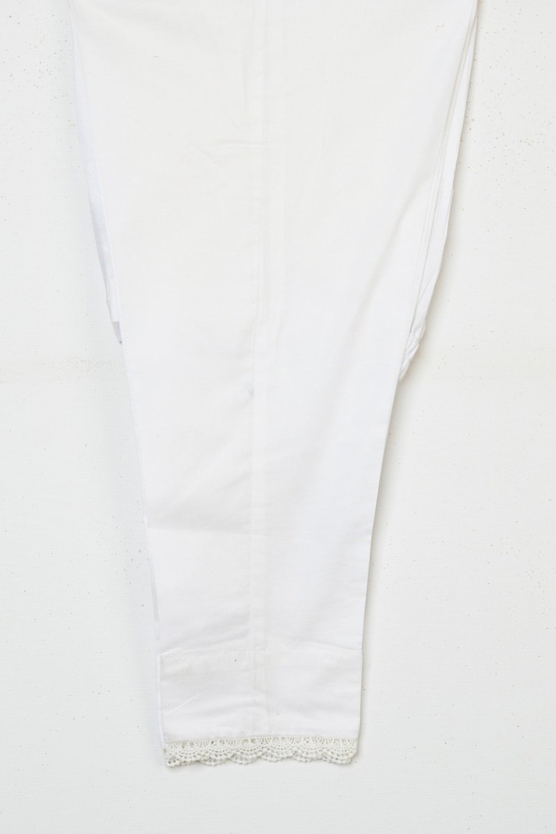 White Lace Trousers TRO54