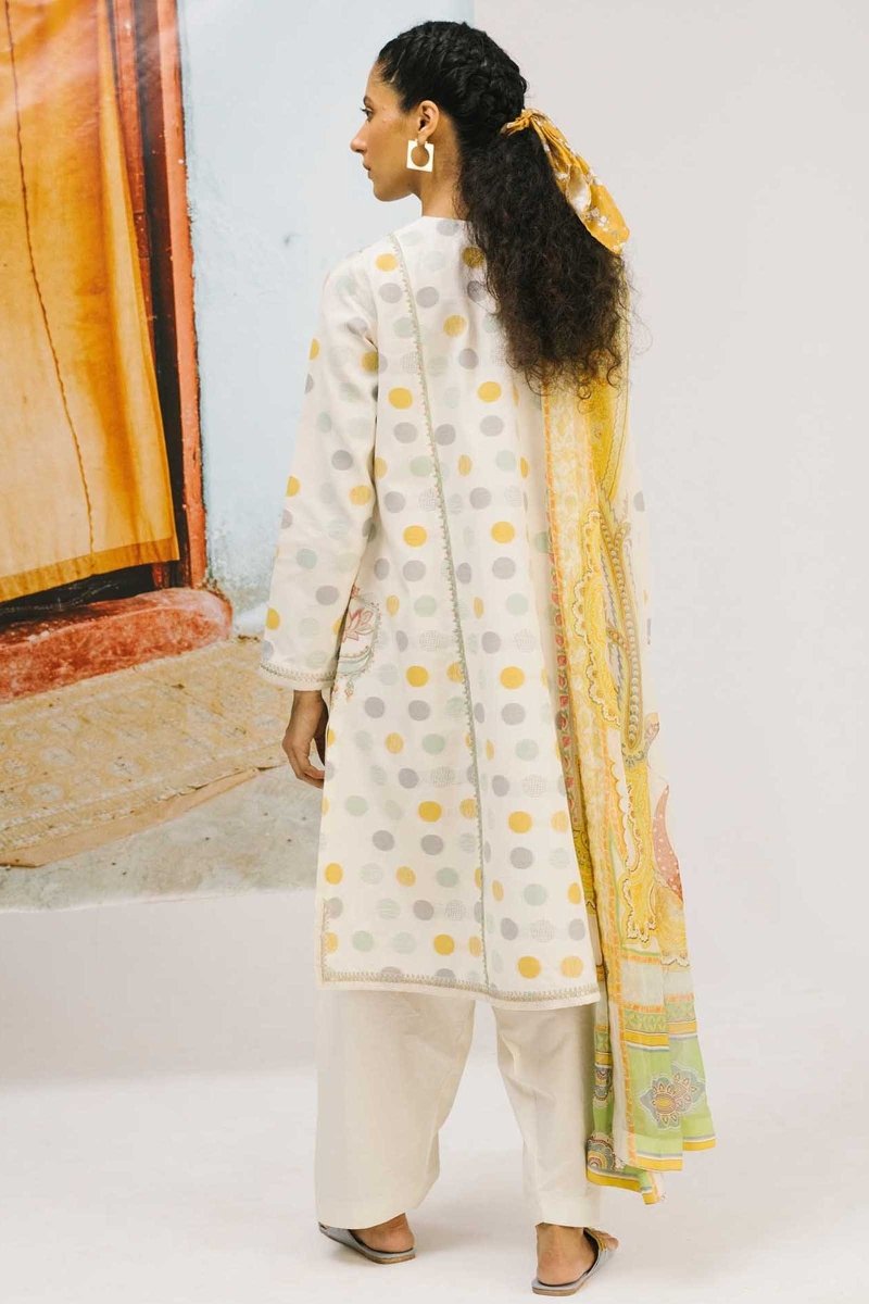Zara Shahjahan Coco Jacquard Suit ZAR09