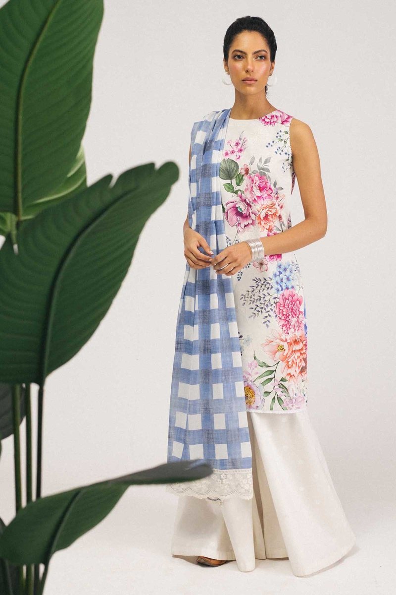 Zara Shahjahan Coco Lawn Suit ZAR11