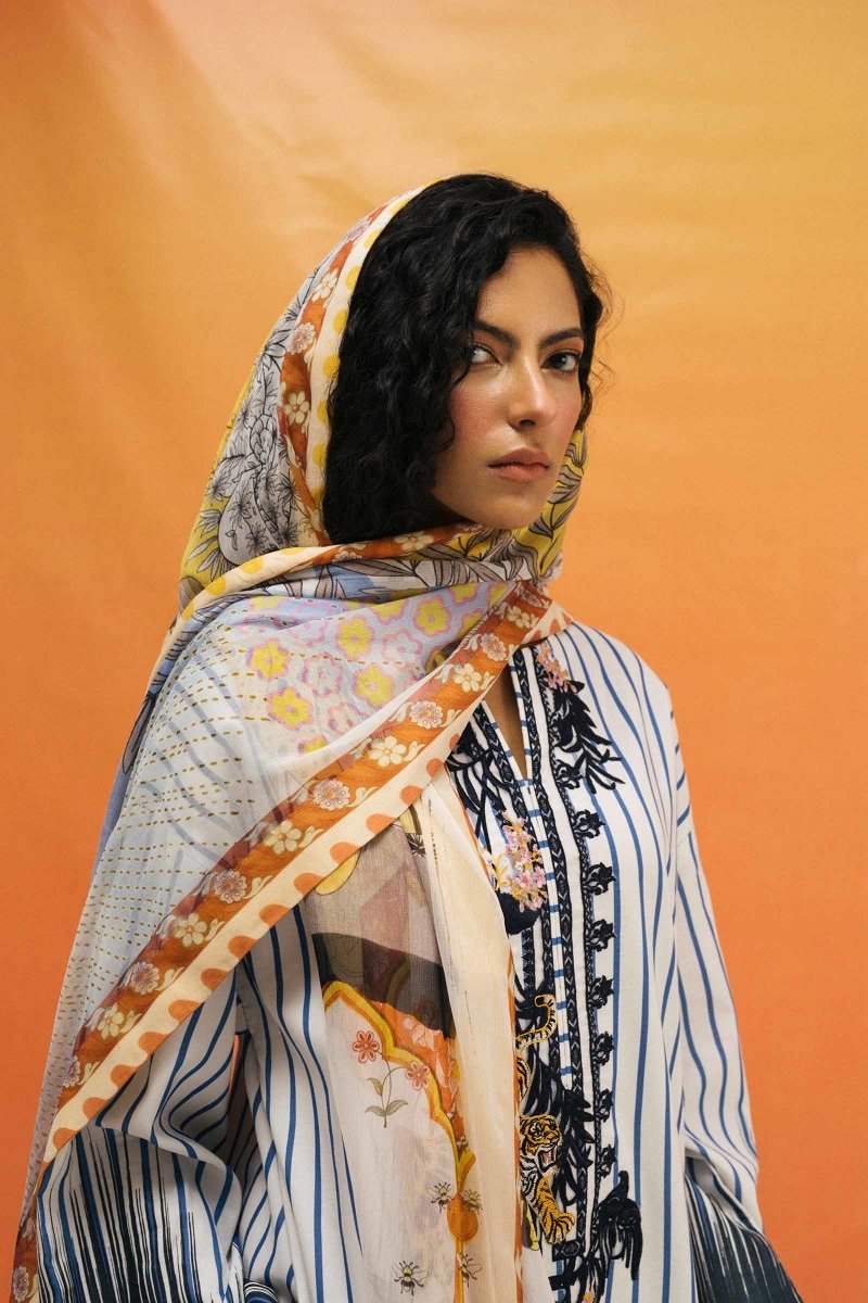 Zara Shahjahan Coco Lawn Suit ZAR13