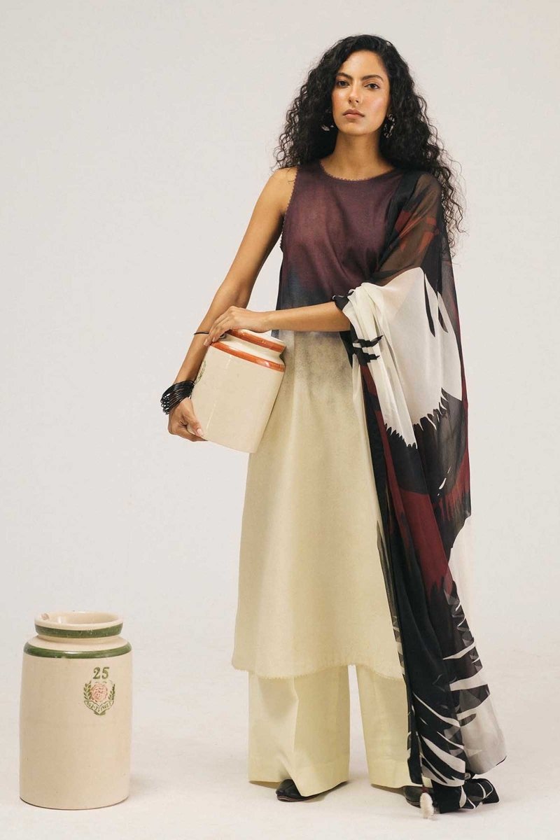 Zara Shahjahan Coco Lawn Suit ZAR18