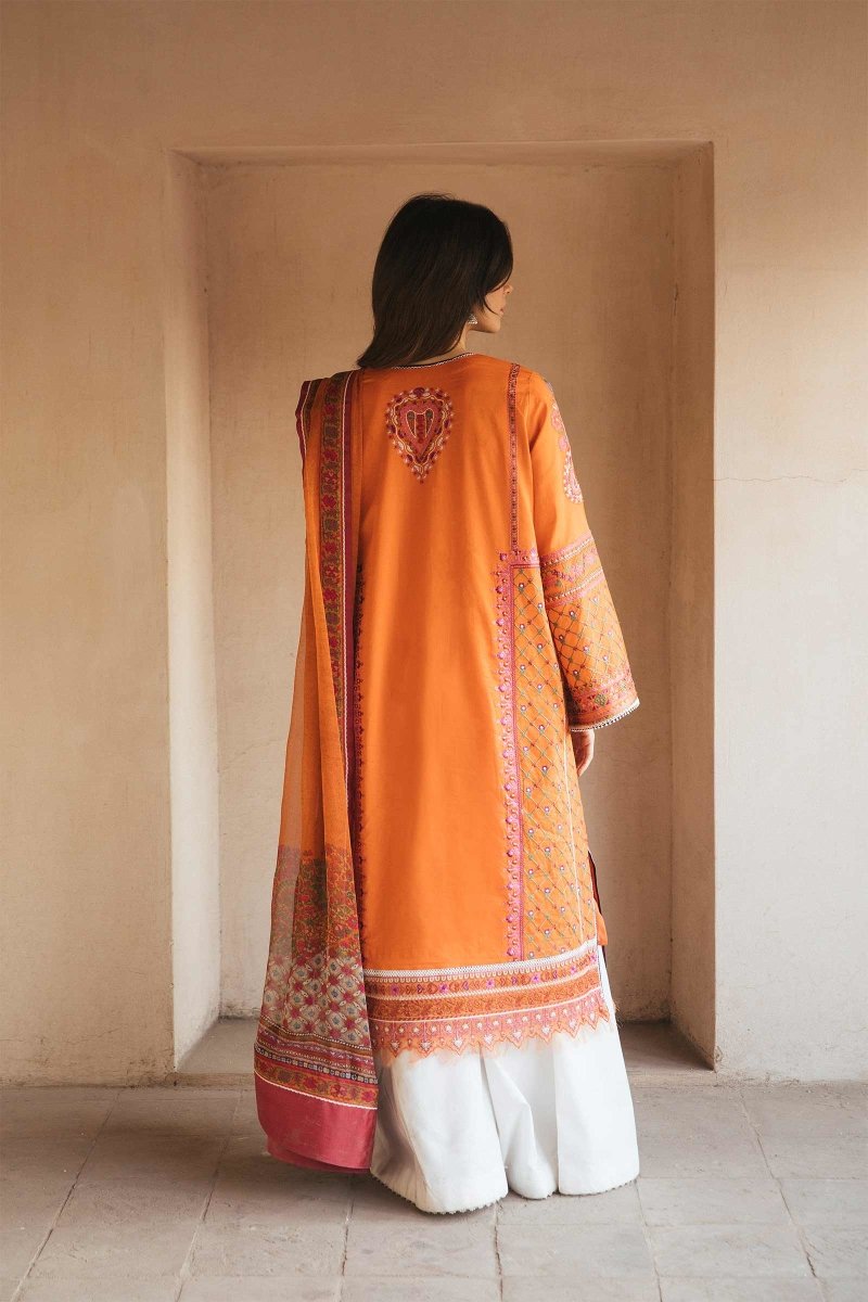 Zara Shahjahan Luxury Lawn Abroo ZAR45-Designer dhaage