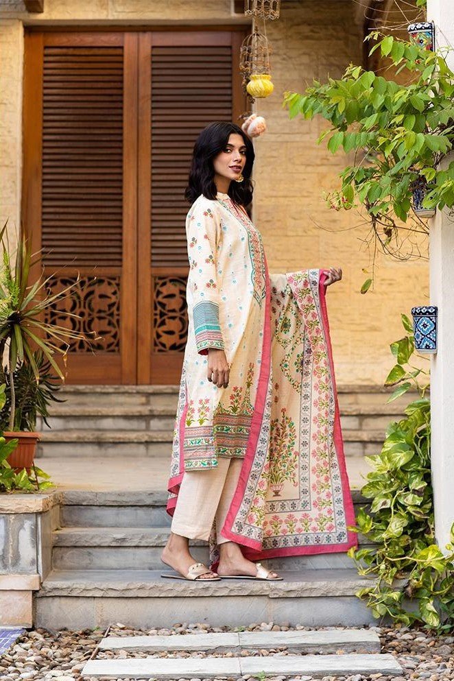 Zellbury Khaddar 3 Piece Suit ZEL09-Designer dhaage