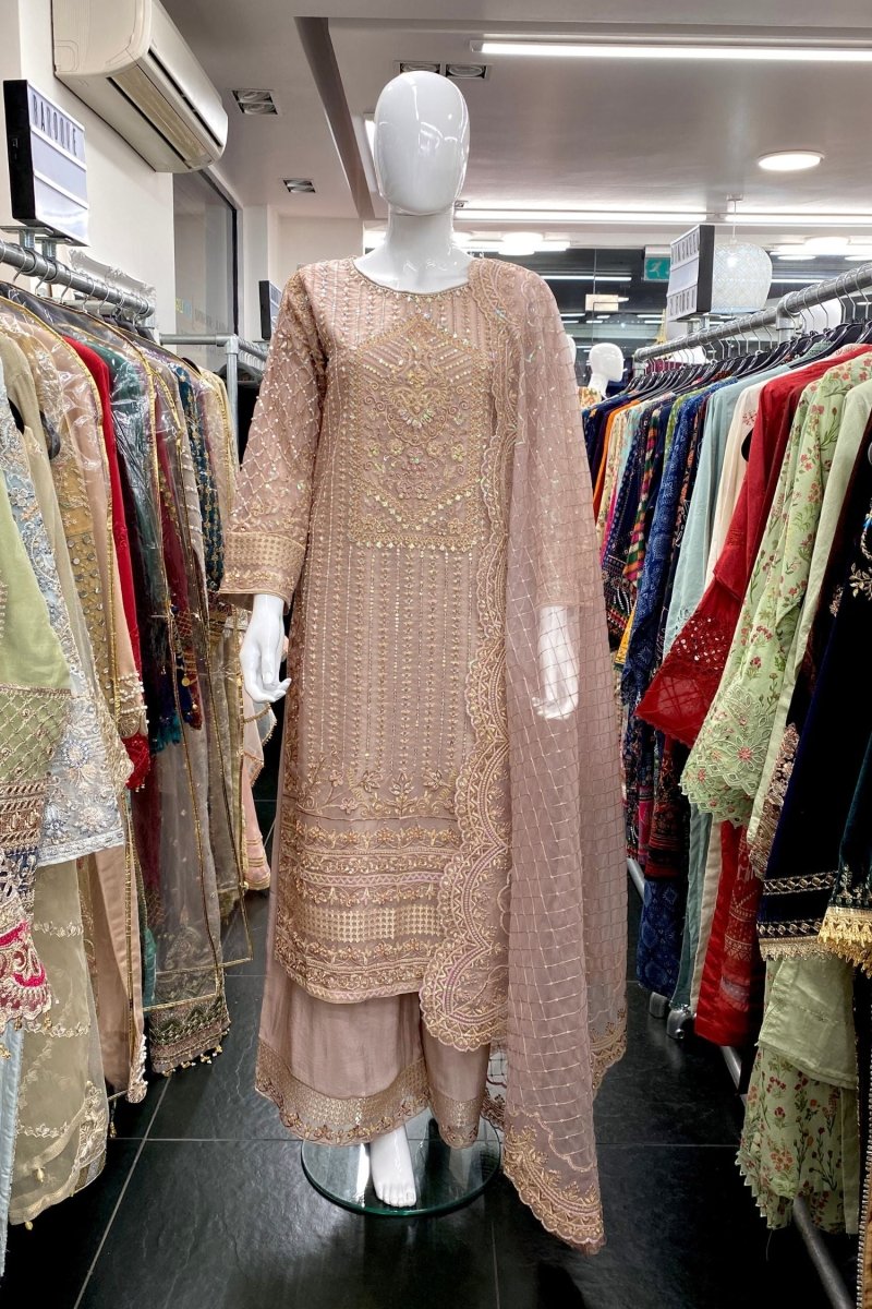 Zoon Embellished Organza Pakistani Wedding Wear ZOO29